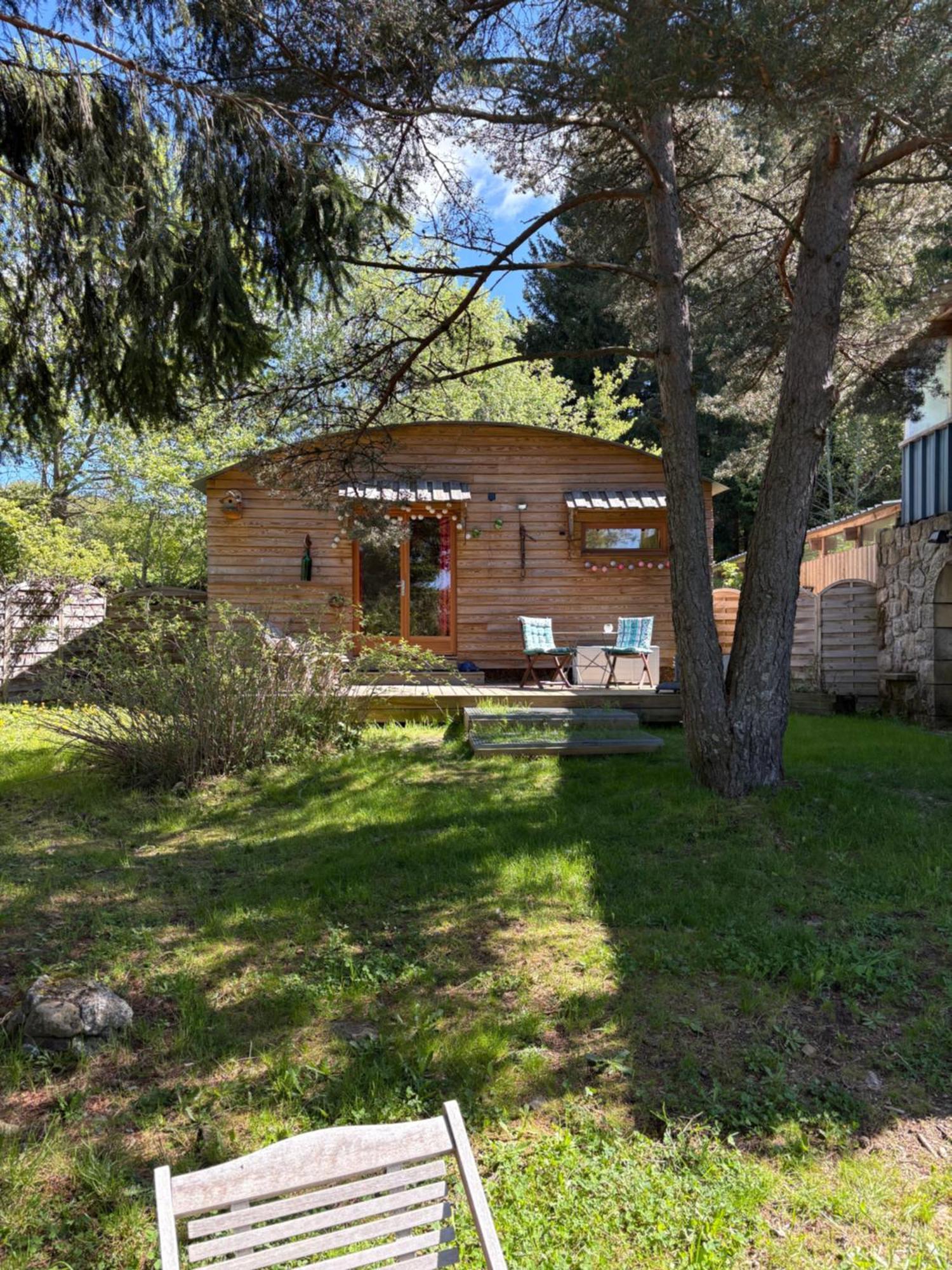 Chalet Grenouille Domaine De La Mamounette Champclause Zewnętrze zdjęcie